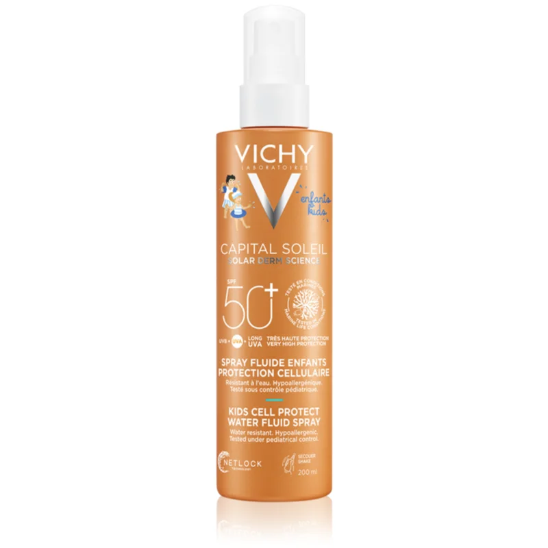 Vichy Capital Soleil ochranný sprej pro děti SPF 50+ 200 ml - parfo.cz