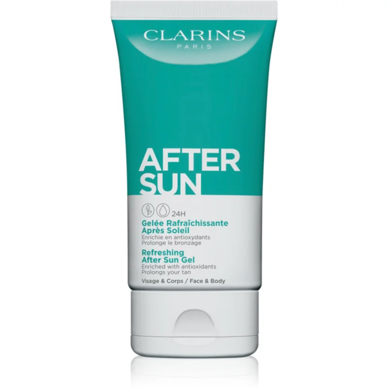 Clarins After Sun Refreshing After Sun Gel zklidňující gel po opalování na obličej a tělo 150 ml - parfo.cz