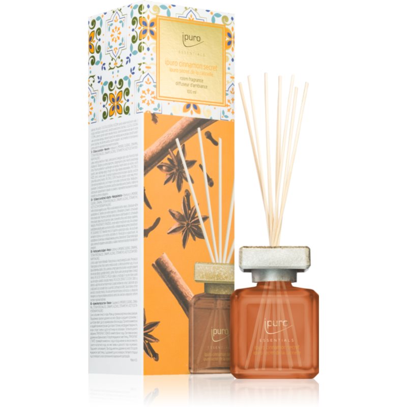 ipuro Essentials Cinnamon Secret aroma difuzér 100 ml - parfo.cz