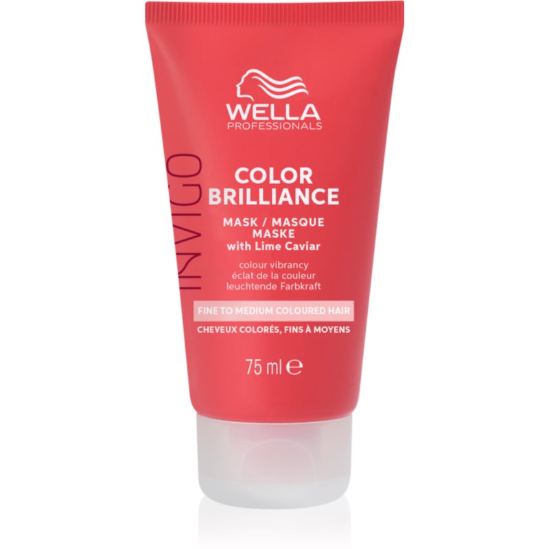 Wella Professionals Invigo Color Brilliance hydratační maska pro jemné vlasy 75 ml - parfo.cz