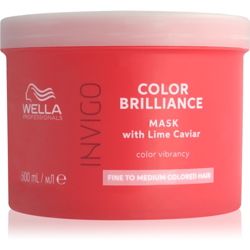 Wella Professionals Invigo Color Brilliance hydratační maska pro jemné vlasy 500 ml - parfo.cz