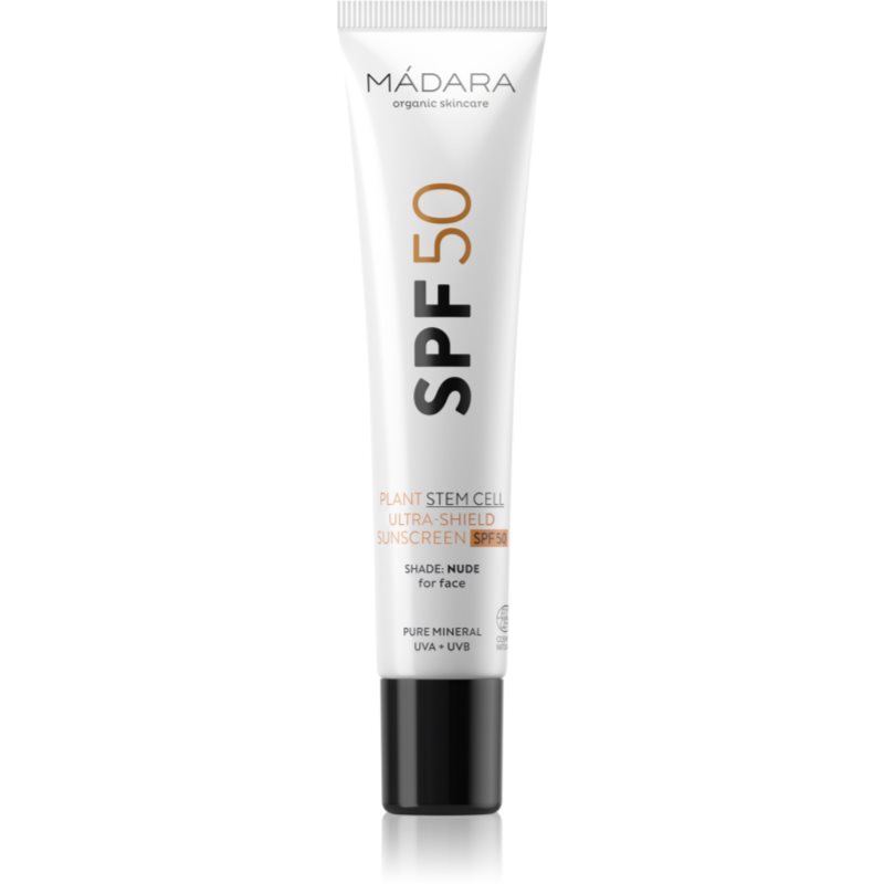 MÁDARA SPF50 opalovací krém na obličej SPF 50 40 ml - parfo.cz