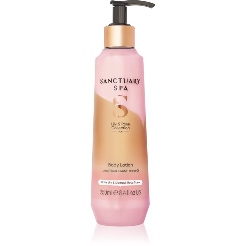 Sanctuary Spa Lily & Rose hydratační tělové mléko pro suchou pokožku 250 ml - parfo.cz