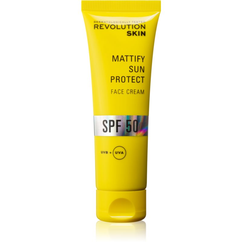 Revolution Skincare Sun Protect Mattify ochranný matující krém na obličej SPF 50 50 ml - parfo.cz