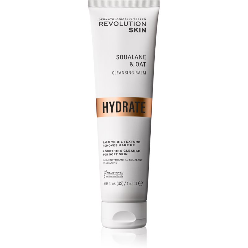 Revolution Skincare Hydrate Squalane & Oat odličovací a čisticí balzám 150 ml - parfo.cz