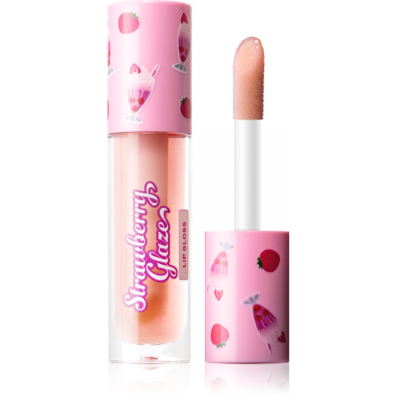 I Heart Revolution Milkshake Strawberry Glaze lesk na rty odstín Udderly Obsessed 10 ml - parfo.cz