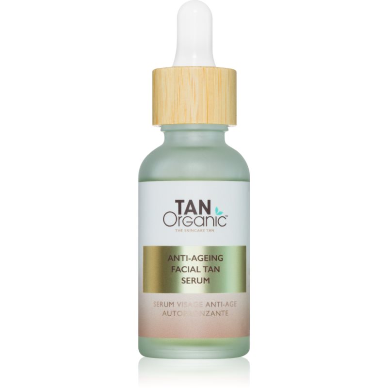 TanOrganic The Skincare Tan samoopalovací sérum na obličej s protivráskovým účinkem 30 ml - parfo.cz