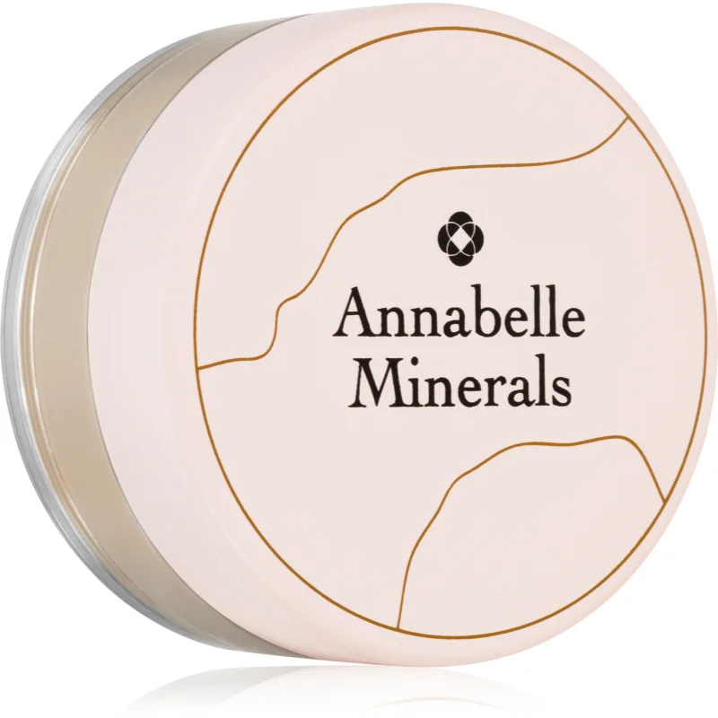 Annabelle Minerals Coverage Mineral Foundation minerální pudrový make-up pro dokonalý vzhled odstín Golden Fairest 4 g - parfo.cz