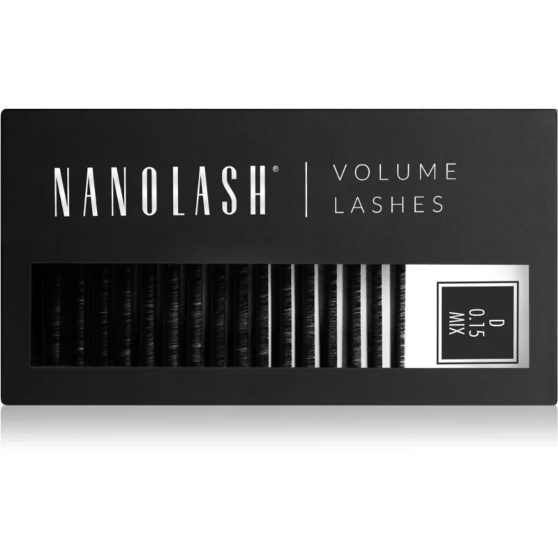 Nanolash Volume Lashes umělé řasy 0.15 D 6-13mm 1 ks - parfo.cz