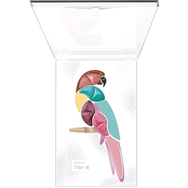 Pupa Parrot paleta očních stínů více odstínů 002 Bahia 300 g - parfo.cz