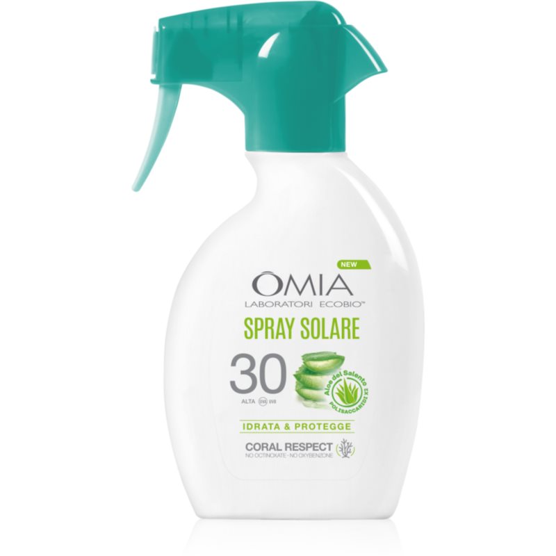 Omia Laboratories Aloe Vera del Salento opalovací sprej SPF 30 200 ml - parfo.cz