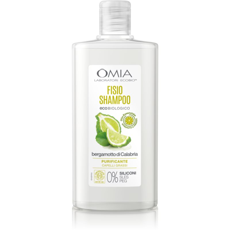 Omia Laboratories Bergamotto di Calabria šampon pro mastné vlasy 200 ml - parfo.cz