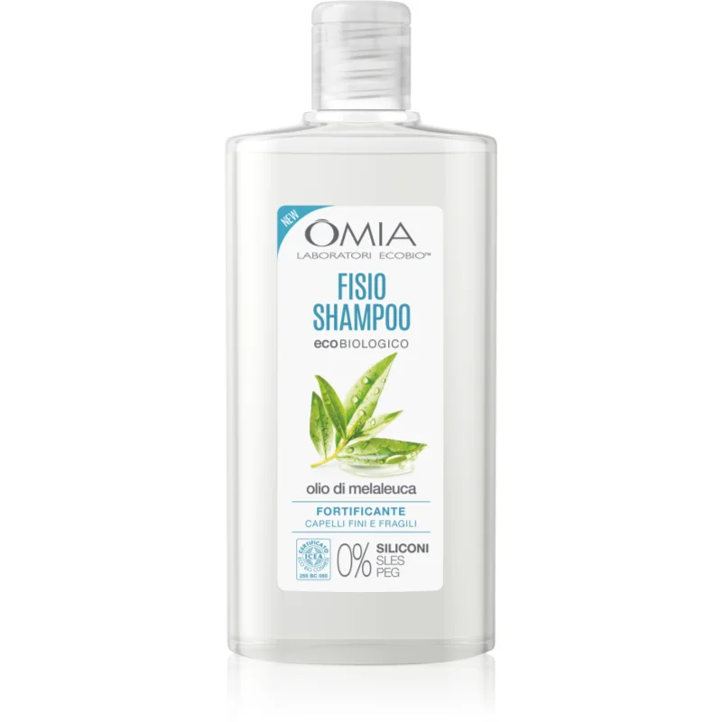 Omia Laboratories Olio di Melaleuca hydratační šampon proti lupům s Tea Tree oil 200 ml - parfo.cz