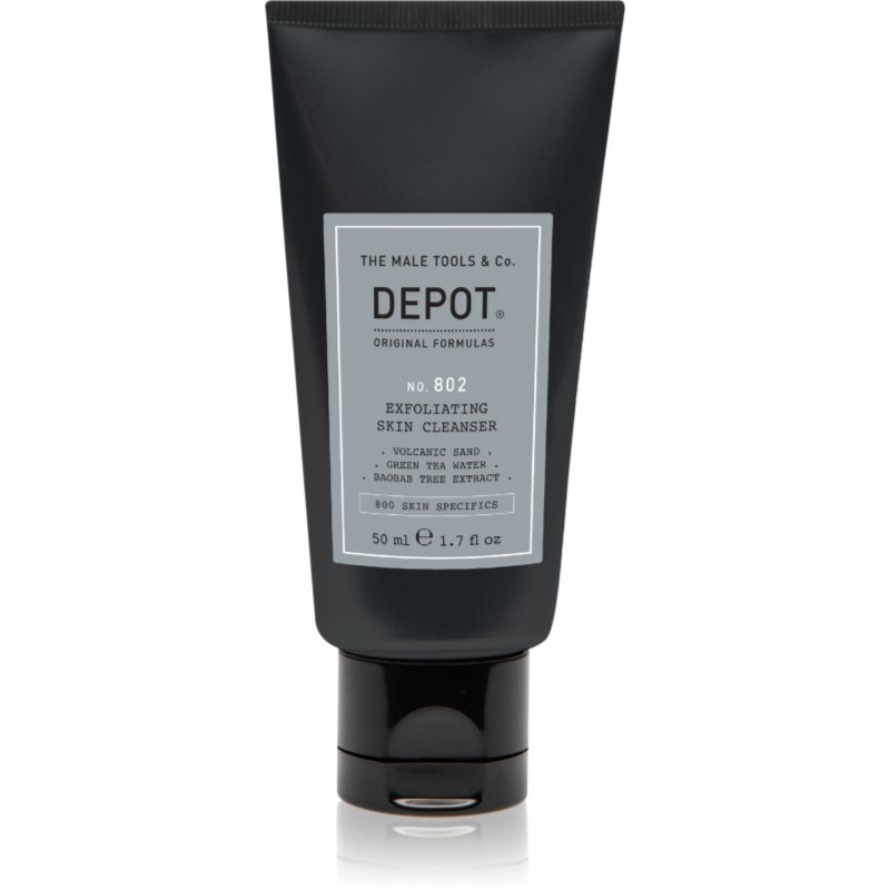 Depot No. 802 Exfoliating Skin Cleanser exfoliační čisticí gel pro muže 50 ml - parfo.cz