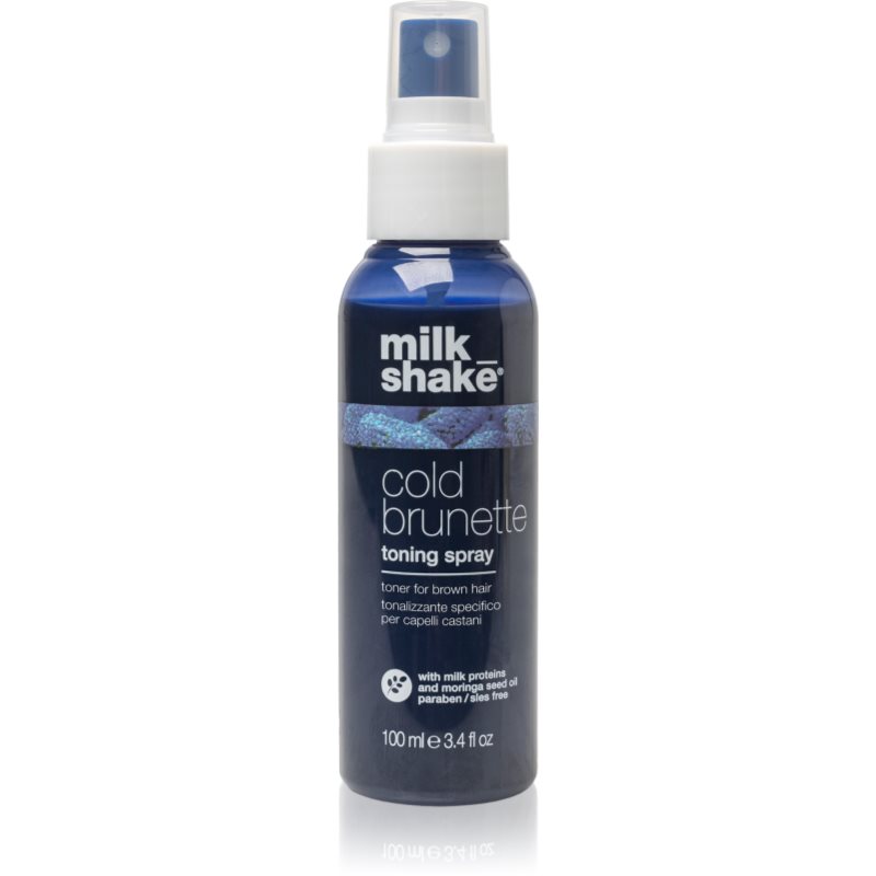 Milk Shake Cold Brunette Toning Spray sprej neutralizující mosazné podtóny 100 ml - parfo.cz