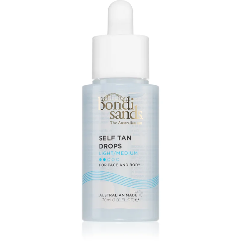 Bondi Sands Self Tan Drops samoopalovací kapky na obličej a tělo Light/Medium 30 ml - parfo.cz