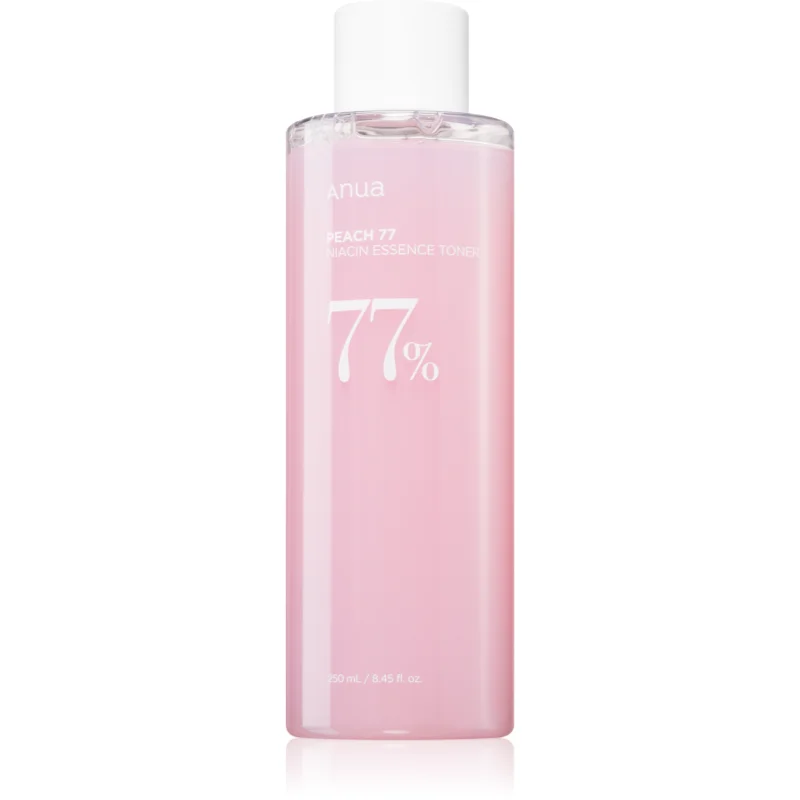 Anua Peach 77% Niacin Essence Toner zjemňující a hydratační tonikum 250 ml - parfo.cz