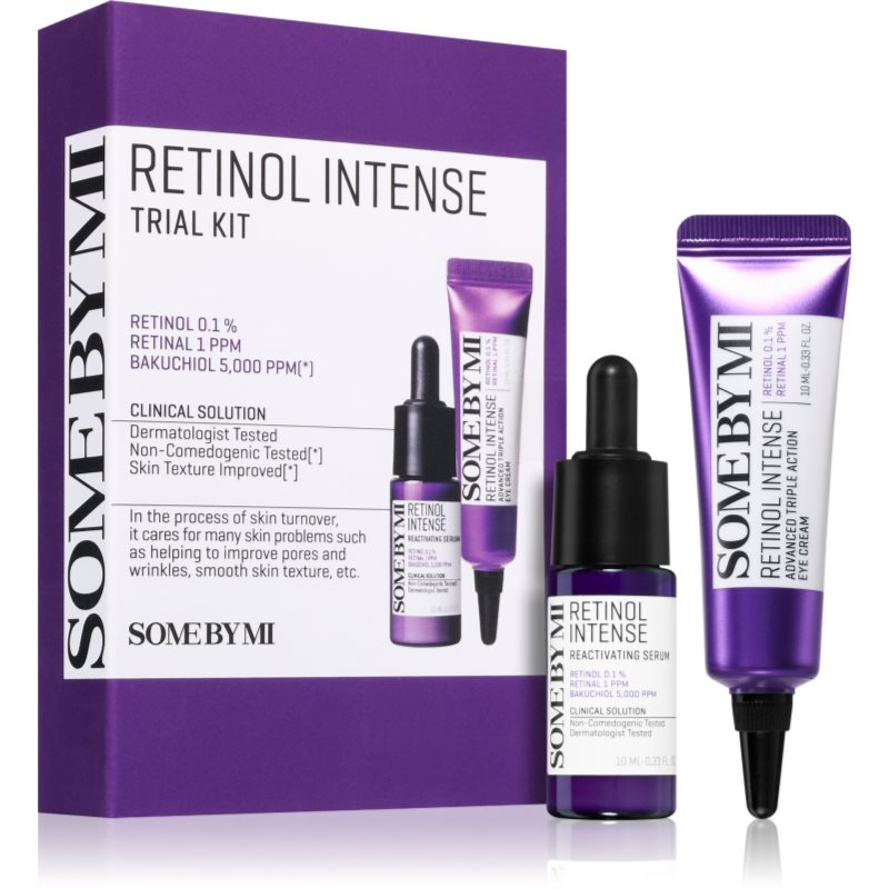 Some By Mi Retinol Intense Trial Kit cestovní sada pro rozjasnění a vyhlazení pleti - parfo.cz