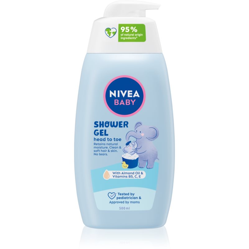 NIVEA BABY sprchový gel na tělo a vlasy 500 ml - parfo.cz