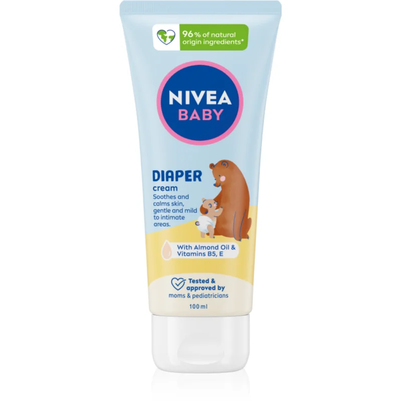 NIVEA BABY ochranný krém na každodenní péči o zadeček 100 ml - parfo.cz