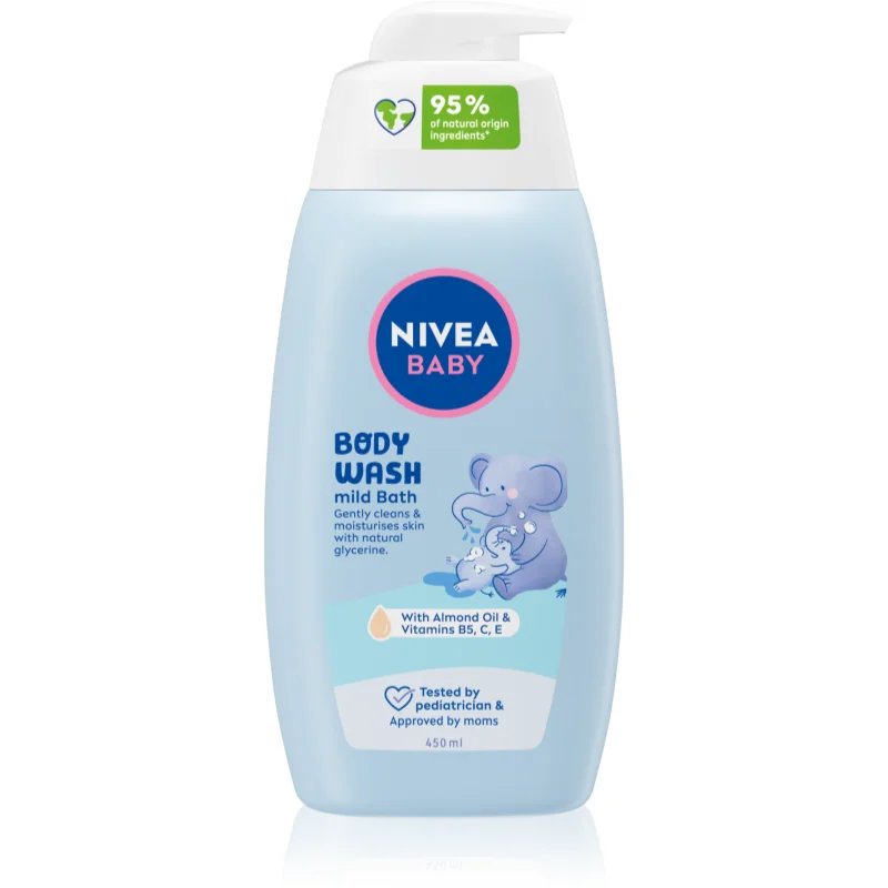 NIVEA BABY jemný sprchový gel 450 ml - parfo.cz