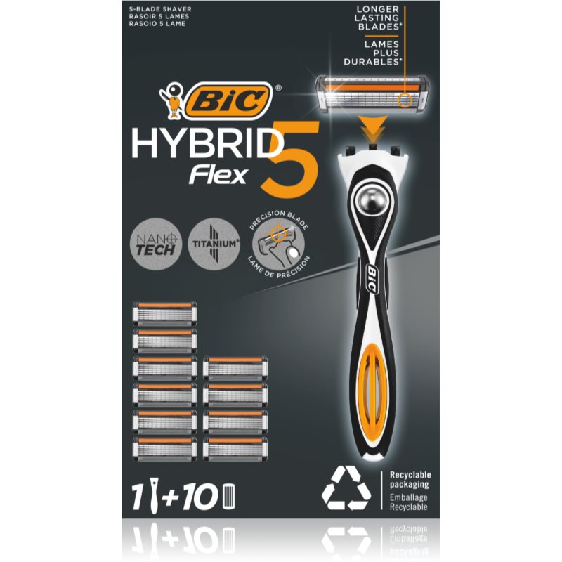 BIC Flex5 Hybrid holicí strojek + náhradní břity - parfo.cz