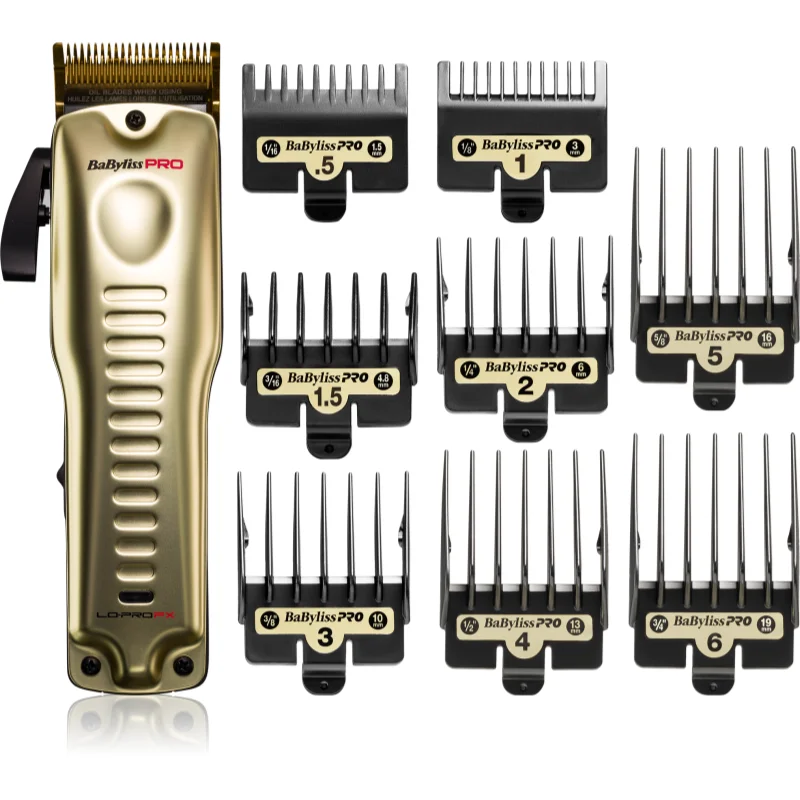 BaByliss PRO FX825GE LO-PROFX GOLD Clipper profesionální zastřihovač vlasů 1 ks - parfo.cz