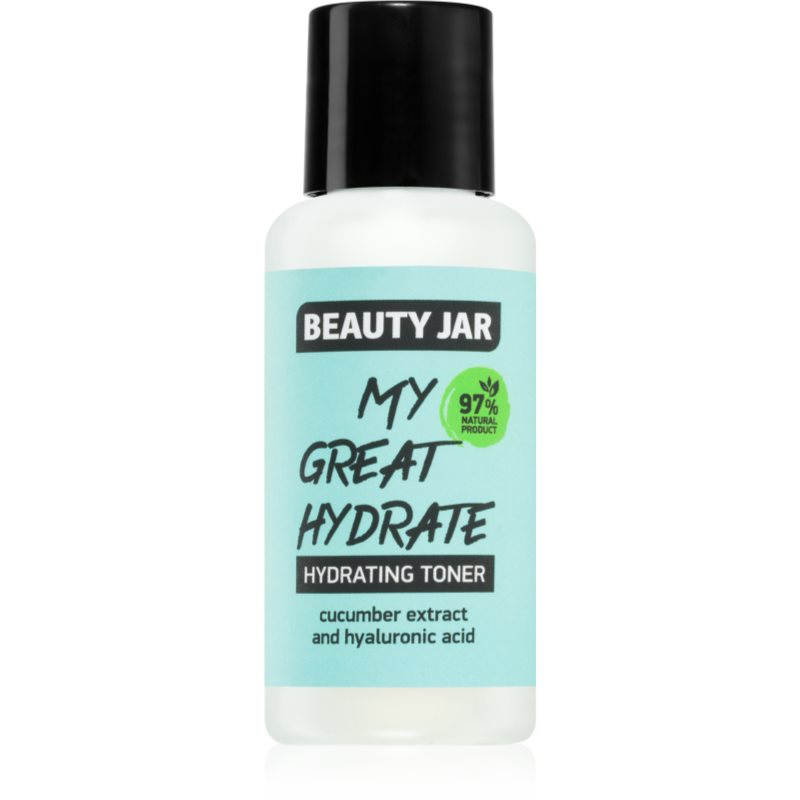 Beauty Jar My Great Hydrate hydratační tonikum s výtažky z okurky 80 ml - parfo.cz