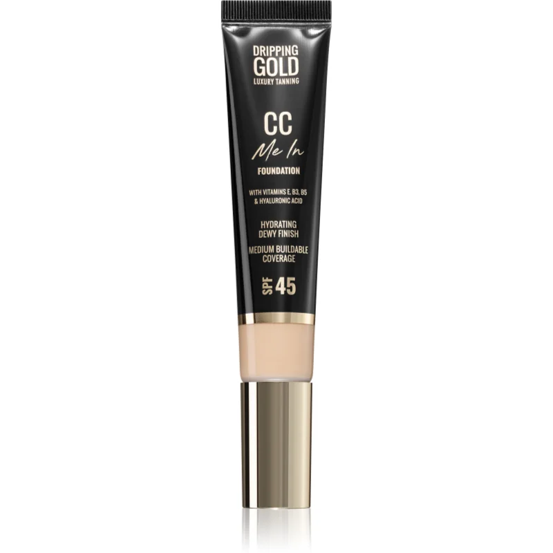 Dripping Gold CC Me In lehký make-up SPF 45 odstín 04 Beige 32 ml - parfo.cz