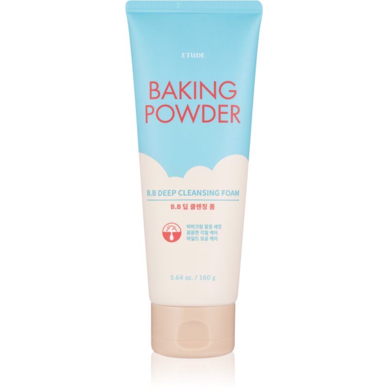 ETUDE Baking Powder hloubkově čisticí krémová pěna s peelingovým efektem 160 g - parfo.cz