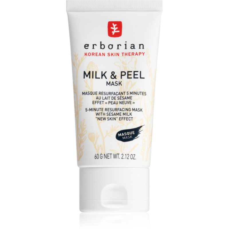 Erborian Milk & Peel exfoliační maska pro rozjasnění a vyhlazení pleti 60 g - parfo.cz