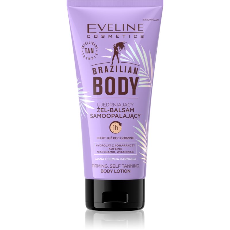 Eveline Cosmetics Brazilian Body samoopalovací gel se zpevňujícím účinkem 150 ml - parfo.cz