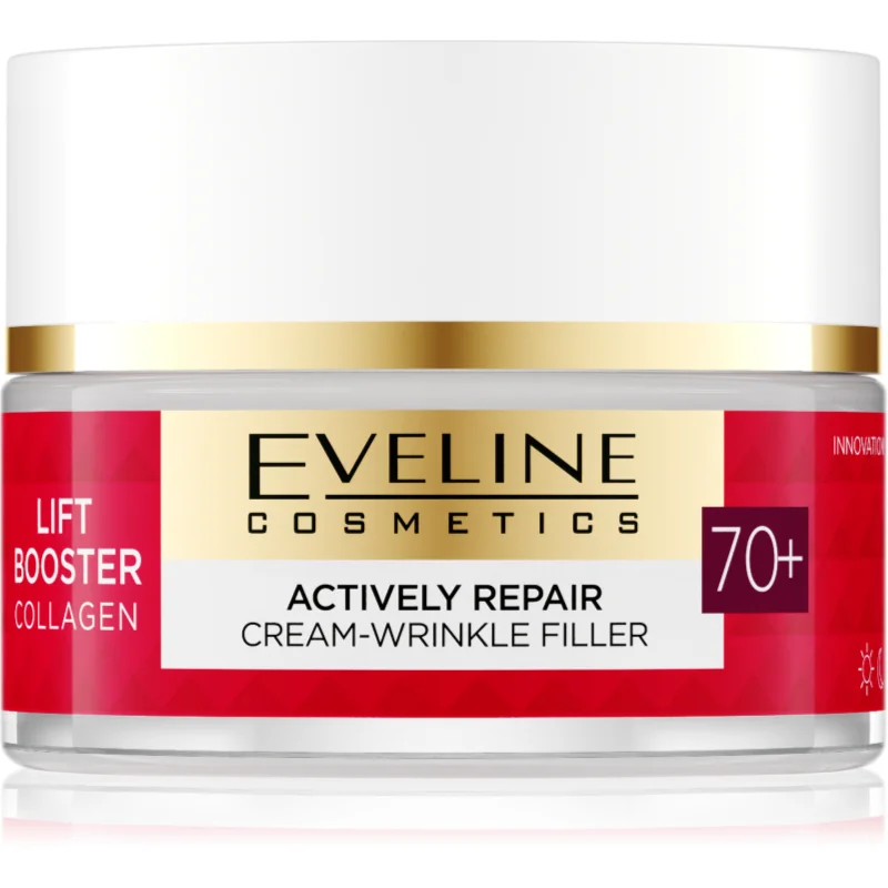 Eveline Cosmetics Lift Booster Collagen hydratační a vyživující krém na vrásky 70+ 50 ml - parfo.cz