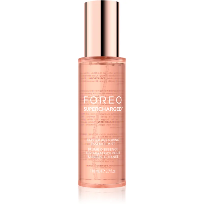 FOREO SUPERCHARGED Barrier Restoring Essence Mist esenciální mlha na obličej pro obnovu kožní bariéry 110 ml - parfo.cz