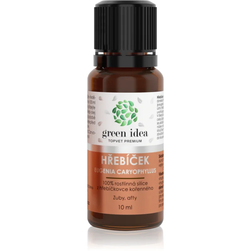 Green Idea Hřebíček 100% hřebíčková silice 10 ml - parfo.cz