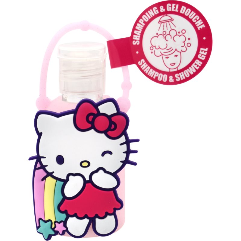 Hello Kitty Shampoo and Shower Gel 2 in 1 sprchový gel a šampon 2 v 1 pro děti 50 ml - parfo.cz