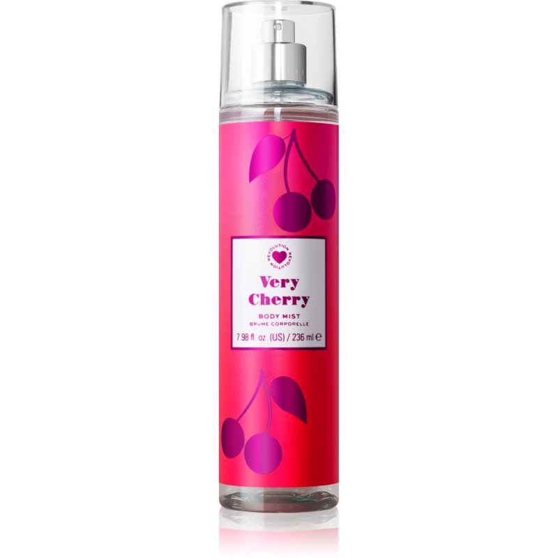 I Heart Revolution Body Mist Very Cherry parfémovaný tělový sprej pro ženy 236 ml - parfo.cz