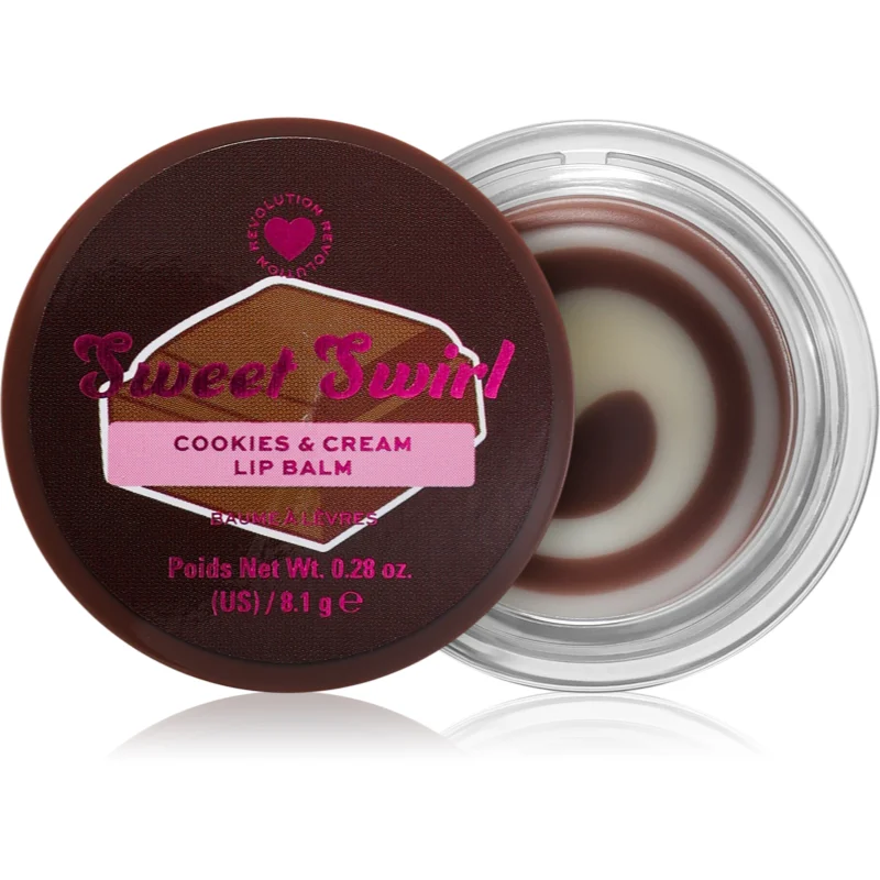 I Heart Revolution Sweet Swirl Lip Mask hydratační maska na rty odstín Cookies and Cream 8.1 g - parfo.cz