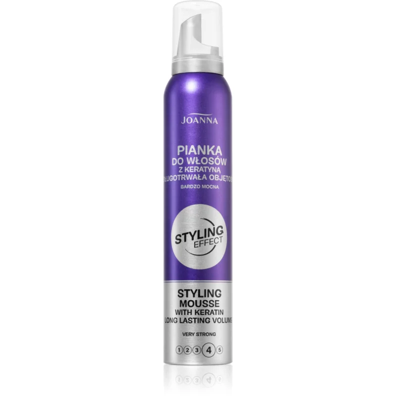 Joanna Styling Effect pěna na vlasy s keratinem 150 ml - parfo.cz