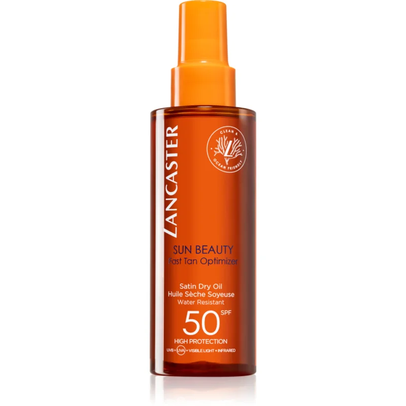 Lancaster Sun Beauty Satin Dry Oil suchý olej na opalování ve spreji SPF 50 I. 150 ml - parfo.cz