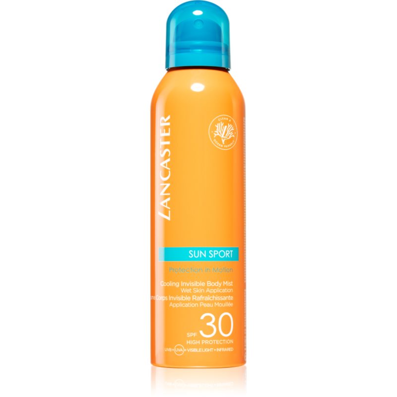 Lancaster Sun Sport Cooling Invisible Body Mist opalovací chladivá mlha na tělo SPF 30 (ocean friendly) 200 ml - parfo.cz