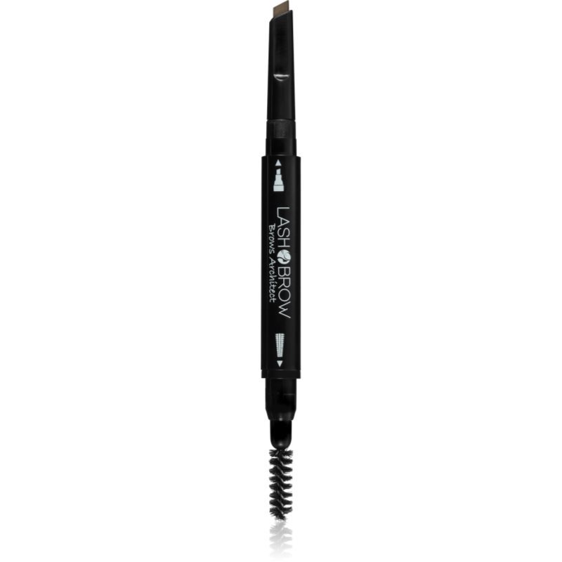 Lash Brow Brows Architect Pencil automatická tužka na obočí s kartáčkem Soft Brown 1