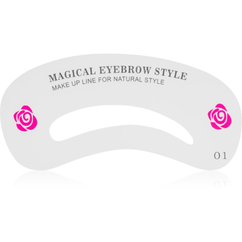 Lash Brow Eyebrow Stencil šablony na obočí 24 ks - parfo.cz