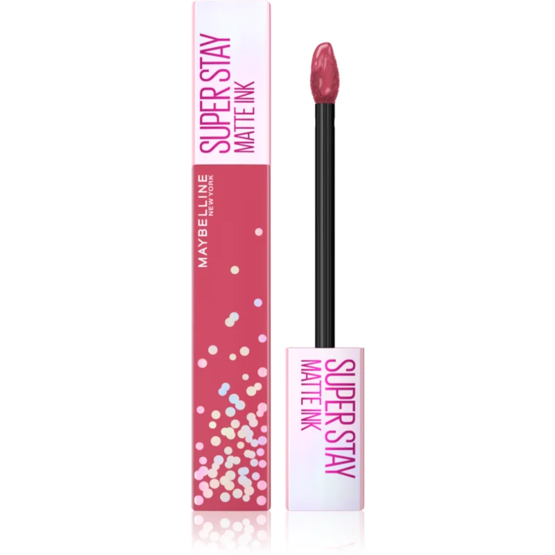 MAYBELLINE NEW YORK SuperStay Matte Ink Birthday Edition tekutá rtěnka s matným finišem odstín 395 Birthday Besties 5 ml - parfo.cz