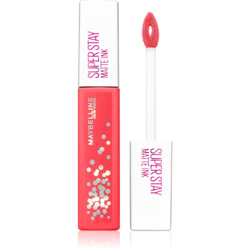 MAYBELLINE NEW YORK SuperStay Matte Ink matná tekutá rtěnka pro dlouhotrvající efekt odstín 400 Show Runner 5 ml - parfo.cz