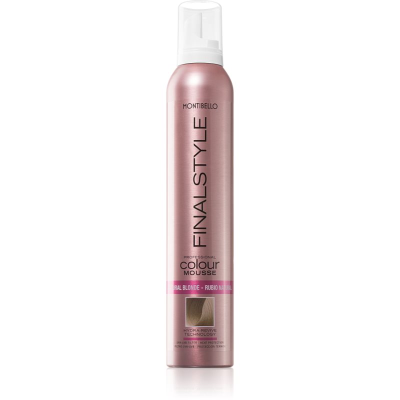 Montibello FINALESTYLE Color mousse barvicí pěna pro zvýraznění barvy vlasů Natural blonde 320 ml - parfo.cz