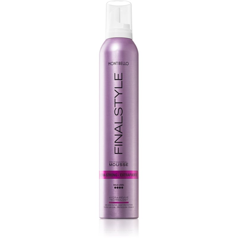 Montibello FINALSTYLE Mousse silně fixační pěna na vlasy 320 ml - parfo.cz