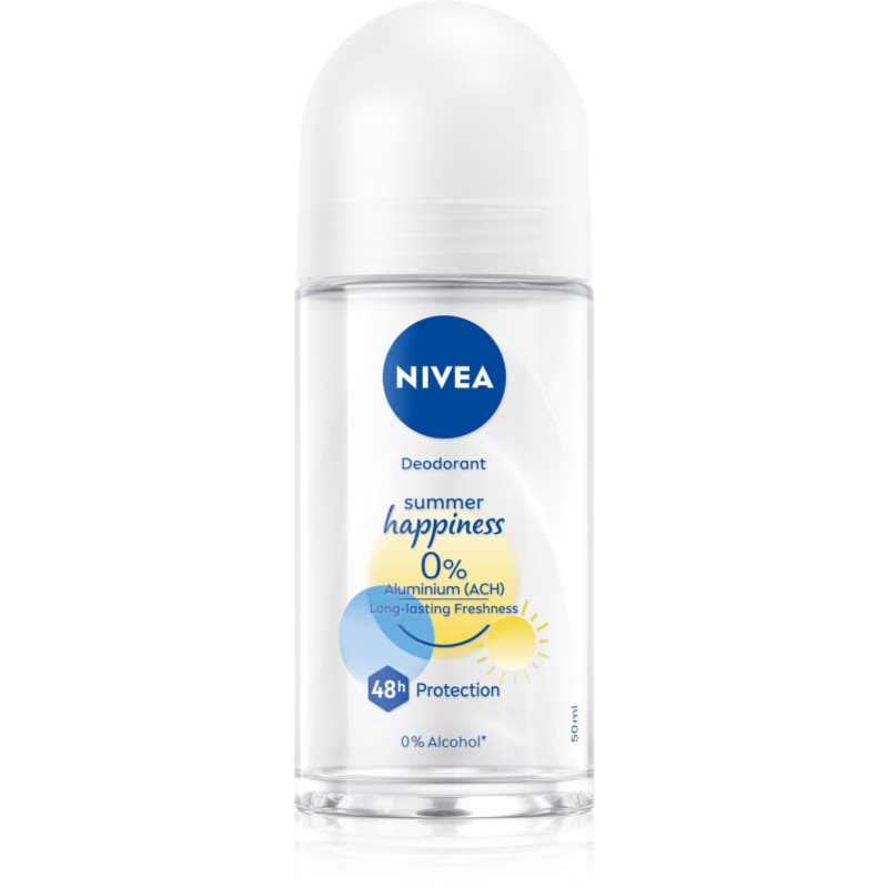 NIVEA Summer Happiness Fresh deodorant roll-on bez obsahu hliníkových solí 50 ml - parfo.cz