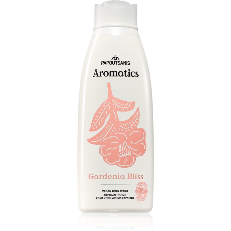 PAPOUTSANIS Aromatics Gardenia Bliss jemný sprchový gel 650 ml - parfo.cz