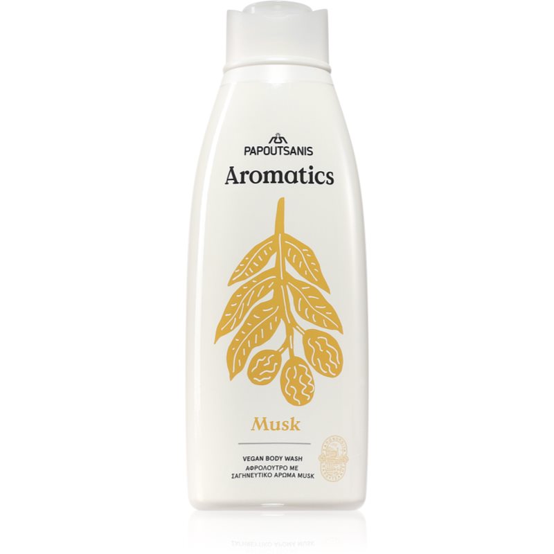 PAPOUTSANIS Aromatics Musk sprchový gel na tělo 650 ml - parfo.cz